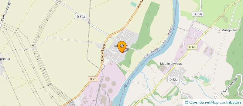 localisation de l'entreprise MONSIEUR ANDRE ALLEMAND à SAINT-VULBAS