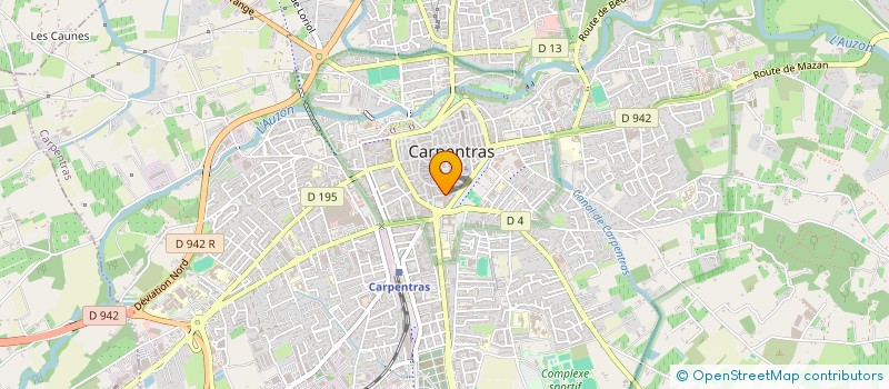 localisation de l'entreprise MONSIEUR ANDRE ALMERAS à CARPENTRAS