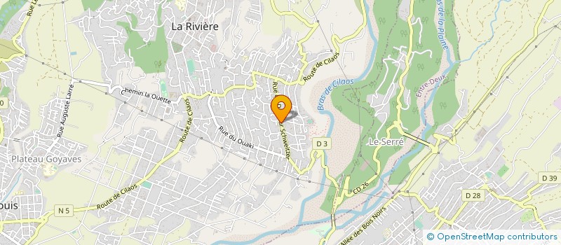 localisation de l'entreprise MONSIEUR ANDRE ALPHONSINE à SAINT-LOUIS