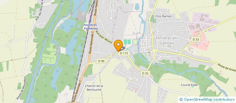 localisation de l'entreprise MONSIEUR ANDRE ALTIMIRA  FERRIERES-EN-GATINAIS