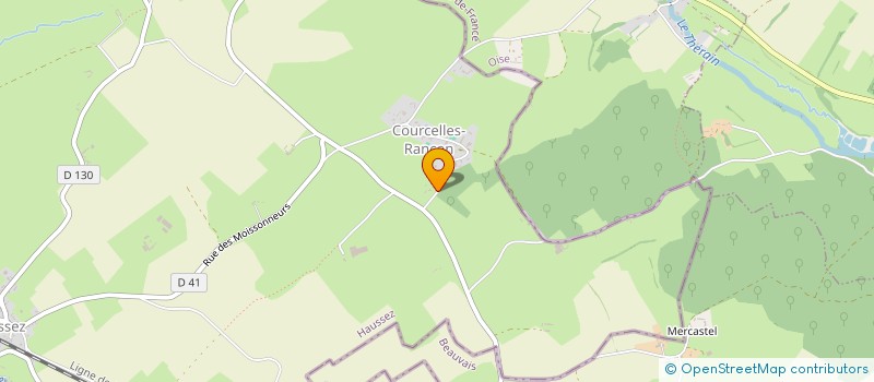 localisation de l'entreprise MONSIEUR ANDRE ALVES MONTEIRO  HAUSSEZ