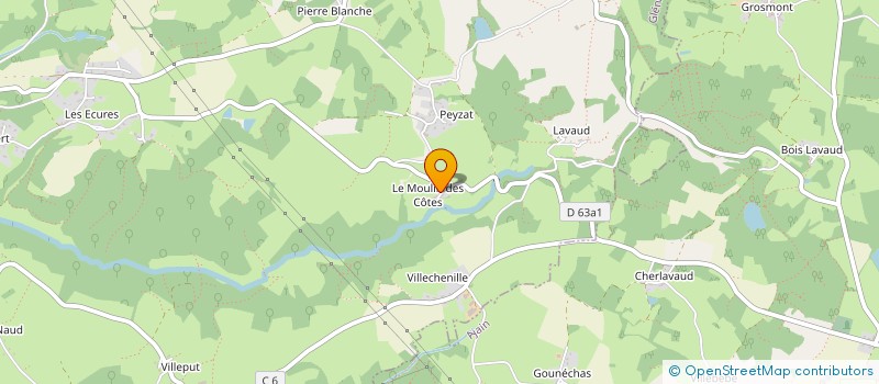 localisation de l'entreprise MONSIEUR ANDRE AMATHIEU à GLENIC