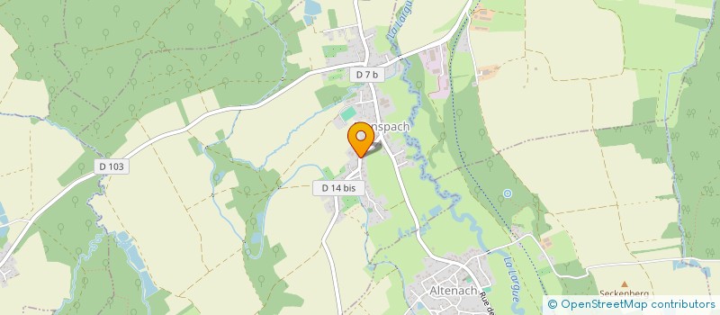 localisation de l'entreprise MONSIEUR ANDRE AMSTUTZ  MANSPACH