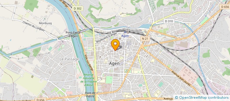 localisation de l'entreprise MONSIEUR ANDRE ANDREU à AGEN