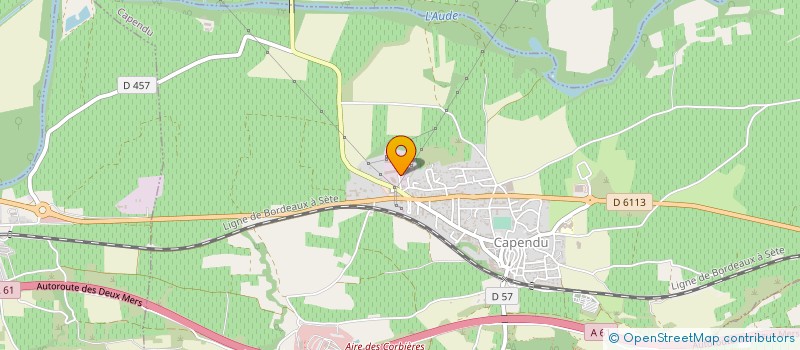 localisation de l'entreprise MONSIEUR ANDRE ANDRIEU  AZILLE