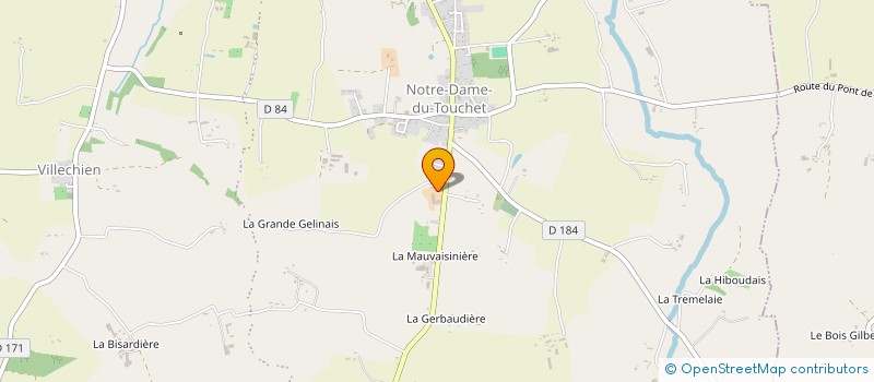 localisation de l'entreprise MONSIEUR ANDRE ANFRAY à MORTAIN-BOCAGE
