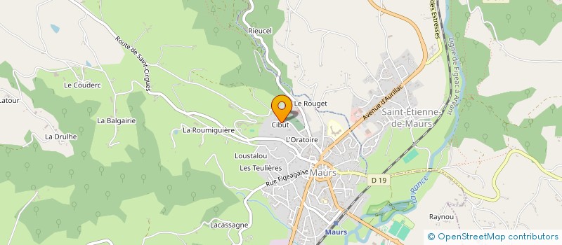localisation de l'entreprise MONSIEUR ANDRE ANGLADE à MAURS