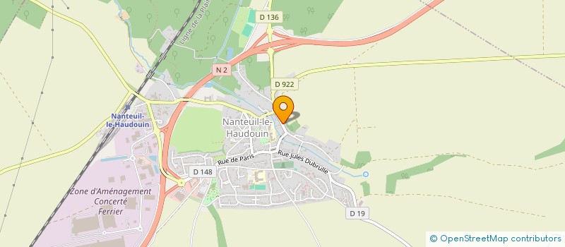 localisation de l'entreprise MONSIEUR ANDRE ANGRAND à NANTEUIL-LE-HAUDOUIN