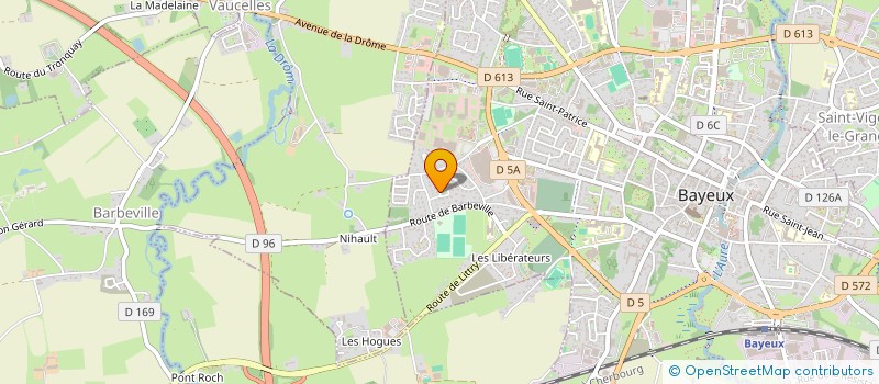 localisation de l'entreprise MONSIEUR ANDRE ANGUET à BAYEUX