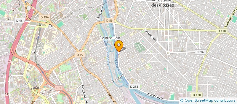 localisation de l'entreprise MONSIEUR ANDRE ANNASSAMY à SAINT-MAUR-DES-FOSSES