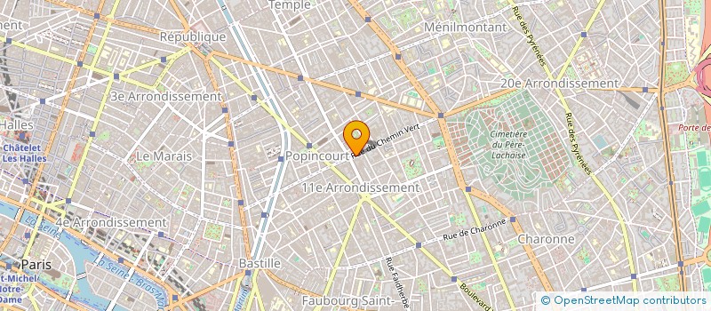 localisation de l'entreprise MONSIEUR ANDRE ARAULT  PARIS