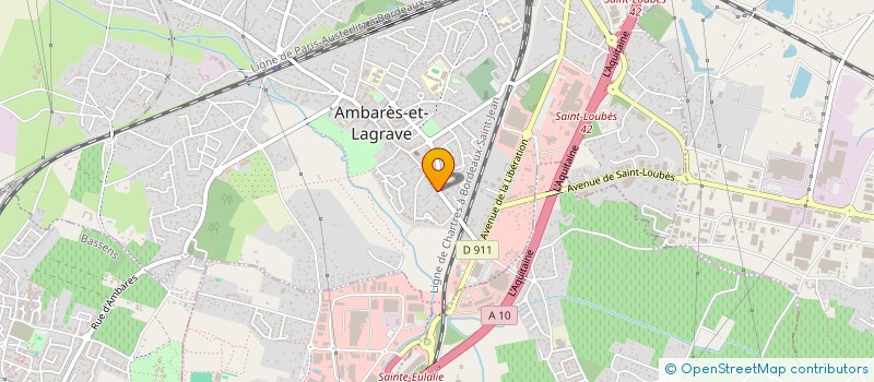 localisation de l'entreprise MONSIEUR ANDRE ARENAS à AMBARES-ET-LAGRAVE