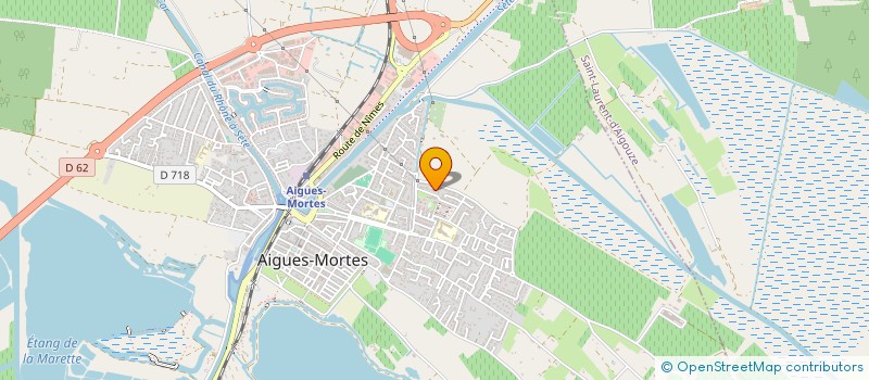 localisation de l'entreprise MONSIEUR ANDRE ARRAGON  AIGUES-MORTES