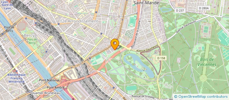 localisation de l'entreprise MONSIEUR ANDRE ARRIUBERGE  PARIS