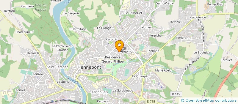 localisation de l'entreprise MONSIEUR ANDRE ARZUL à HENNEBONT