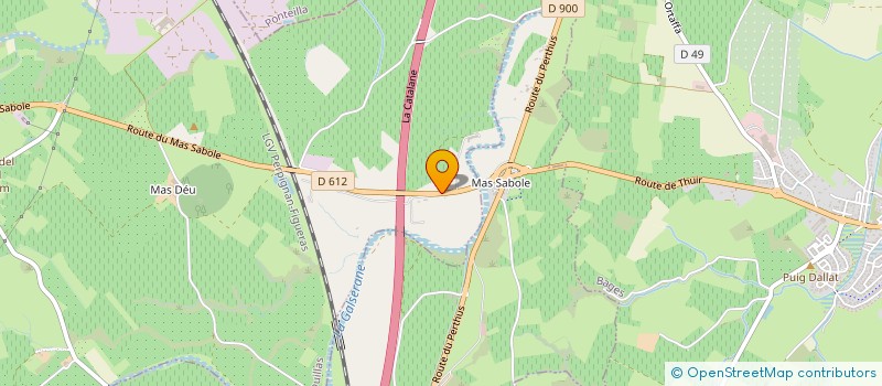 localisation de l'entreprise MONSIEUR ANDRE ASSERAF  VILLEMOLAQUE