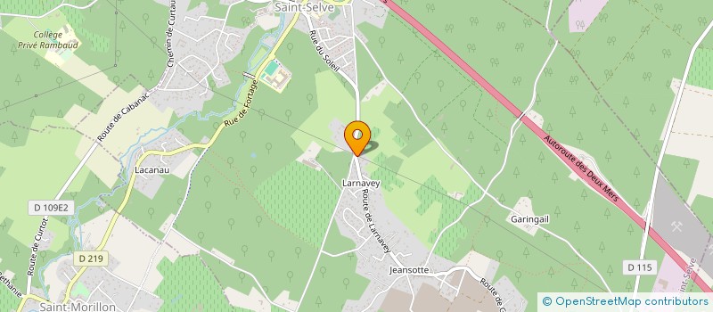 localisation de l'entreprise MONSIEUR ANDRE ASSUNCAO  SAINT-SELVE