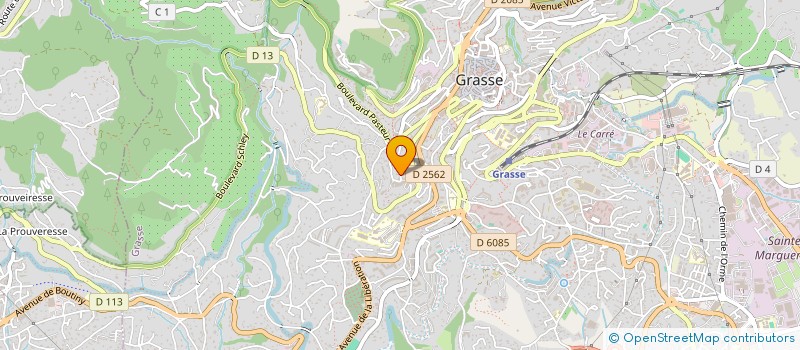 localisation de l'entreprise MONSIEUR ANDRE ASTIER à GRASSE
