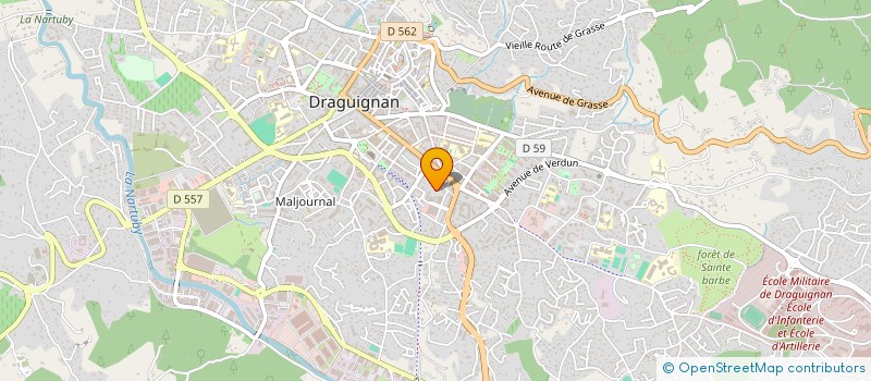 localisation de l'entreprise MONSIEUR ANDRE ATLAN  DRAGUIGNAN