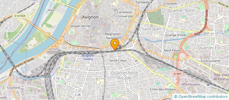 localisation de l'entreprise MONSIEUR ANDRE ATTIA à AVIGNON