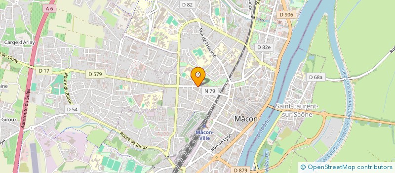 localisation de l'entreprise MONSIEUR ANDRE AUDUC à MACON