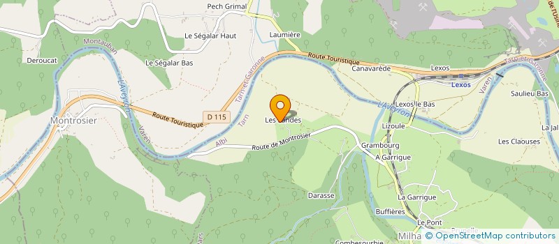 localisation de l'entreprise MONSIEUR ANDRE AUGUSTO DOS SANTOS  SAINT-MARTIN-LAGUEPIE