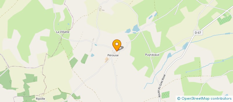 localisation de l'entreprise MONSIEUR ANDRE AURAT  VESDUN