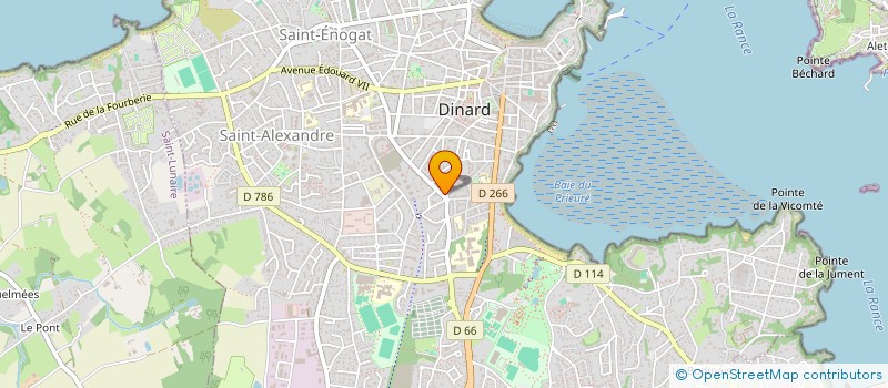 localisation de l'entreprise MONSIEUR ANDRE AVENTURIER  DINARD