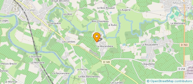 localisation de l'entreprise MONSIEUR ANDRE BABONNEAU à MOUZILLON