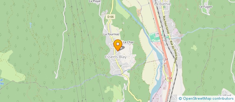 localisation de l'entreprise MONSIEUR ANDRE BACQUEVILLE à ESSERTS BLAY