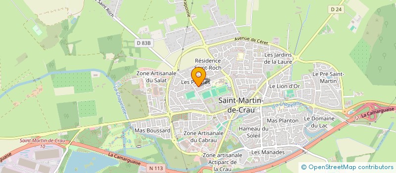 localisation de l'entreprise MONSIEUR ANDRE BAIERL à SAINT-MARTIN-DE-CRAU