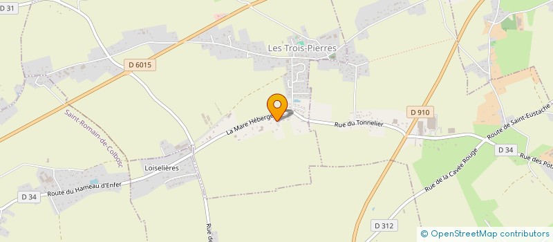 localisation de l'entreprise MONSIEUR ANDRE BAILLARD à LES TROIS-PIERRES