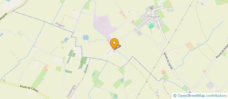 localisation de l'entreprise MONSIEUR ANDRE BAILLIEU  PITGAM