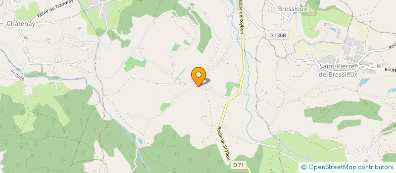 localisation de l'entreprise MONSIEUR ANDRE BAJAT  SAINT-SIMEON-DE-BRESSIEUX