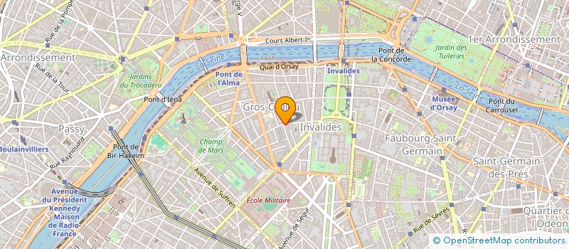 localisation de l'entreprise MONSIEUR ANDRE BAKUM à PARIS