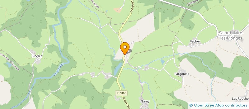 localisation de l'entreprise MONSIEUR ANDRE BALAGE  PUY-SAINT-GULMIER