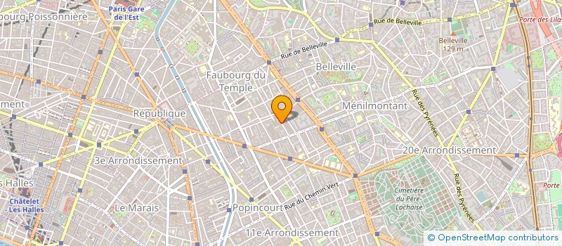 localisation de l'entreprise MONSIEUR ANDRE BALBI  PARIS