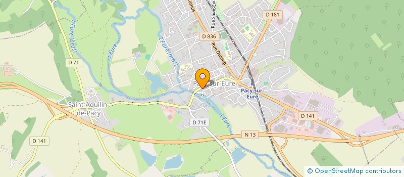 localisation de l'entreprise MONSIEUR ANDRE BALZEAU  PACY-SUR-EURE