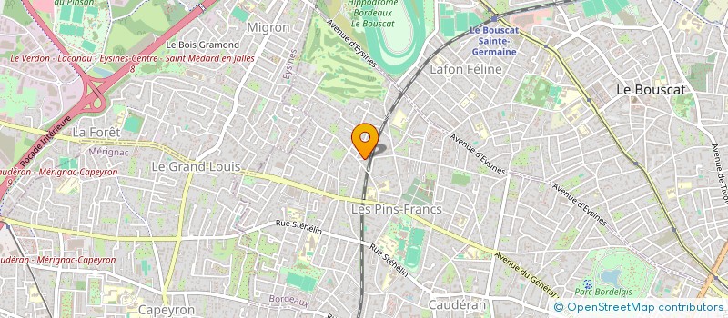 localisation de l'entreprise MONSIEUR ANDRE BANOS  BORDEAUX