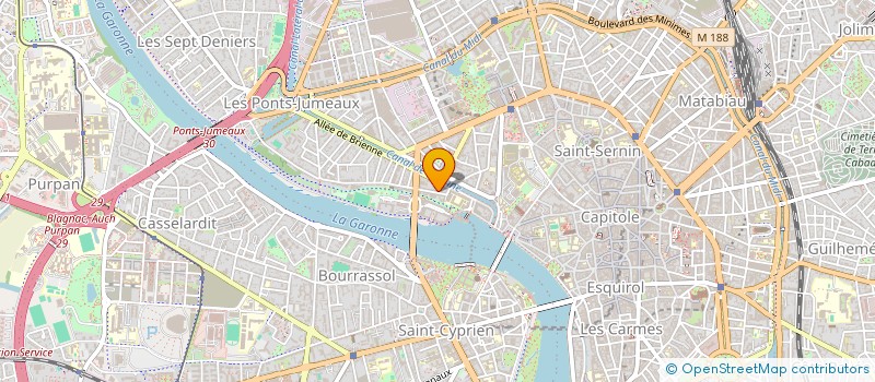 localisation de l'entreprise MONSIEUR ANDRE BARBARIN à TOULOUSE