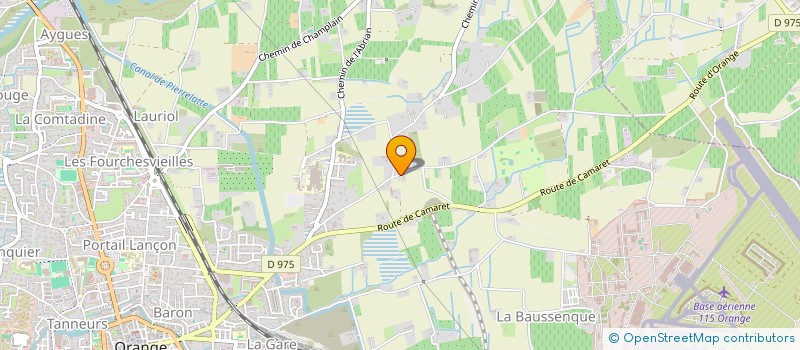 localisation de l'entreprise MONSIEUR ANDRE BARBAUD à ORANGE