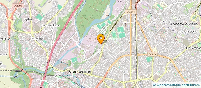 localisation de l'entreprise MONSIEUR ANDRE BARONE  ANNECY