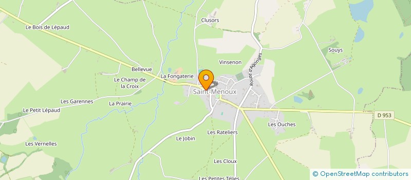 localisation de l'entreprise MONSIEUR ANDRE BARRAUD à SAINT-MENOUX