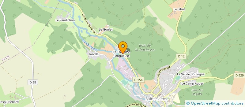 localisation de l'entreprise MONSIEUR ANDRE BARRE  BELLENCOMBRE