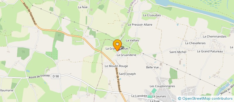 localisation de l'entreprise MONSIEUR ANDRE BARRETEAU à SAINT-VIAUD