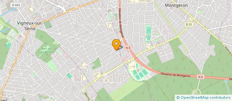 localisation de l'entreprise MONSIEUR ANDRE BARUFFINI à VIGNEUX-SUR-SEINE