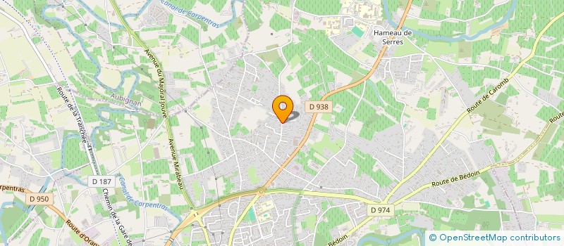 localisation de l'entreprise MONSIEUR ANDRE BATAILLE à CARPENTRAS