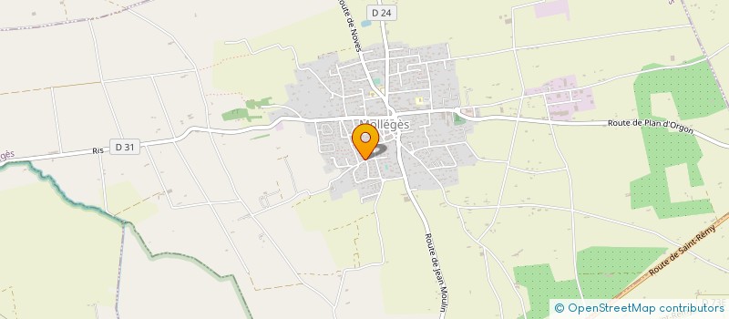 localisation de l'entreprise MONSIEUR ANDRE BATUT à MOLLEGES