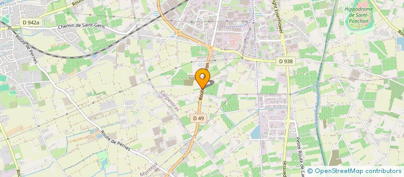 localisation de l'entreprise MONSIEUR ANDRE BAUDOUIN  CARPENTRAS