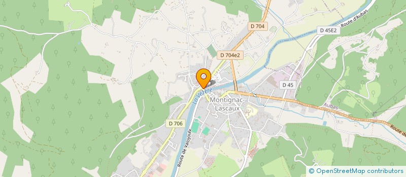 localisation de l'entreprise MONSIEUR ANDRE BAUNAC à MONTIGNAC-LASCAUX